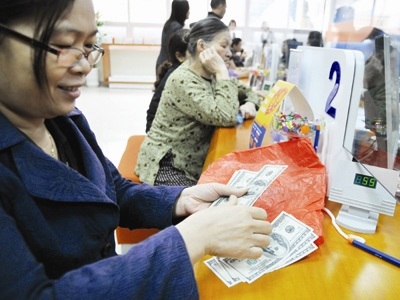 USD tiếp tục tăng khi NHNN nâng mạnh giá mua vào - 1 Tỷ giá USD/VND đang tăng dần (ảnh minh họa).