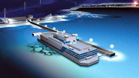 “Nhà máy điện hạt nhân cỡ nhỏ - hướng đi để phát triển điện hạt nhân” - 1 Nhà máy điện hạt nhân nổi Akademik Lomonosov.