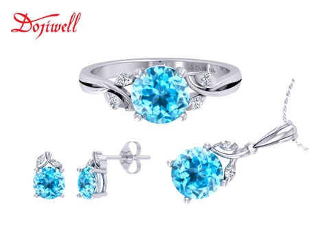 Trang sức DOJI gam màu Pastel – Xu hướng 2014 - 1 Trẻ trung, tươi sáng với Topaz.