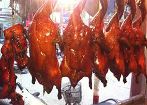 Những món nướng thơm lừng dễ dính đồ ôi thối - 3 'Vịt quay Bắc Kinh' thơm giòn từ thịt thối.