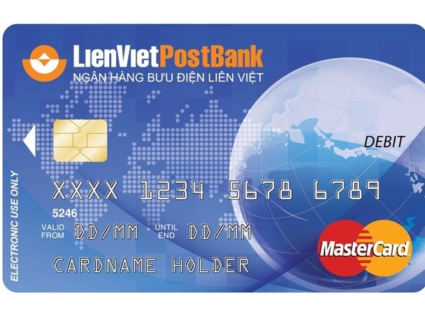 LienVietPostBank phát hành thẻ ghi nợ quốc tế MasterCard Debit - 1 LienVietPostBank phát hành thẻ ghi nợ quốc tế MasterCard Debit