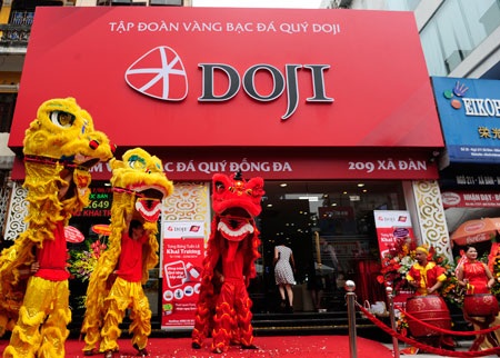 Ngày 17/6/2014, Tập đoàn DOJI chính thức khai trương