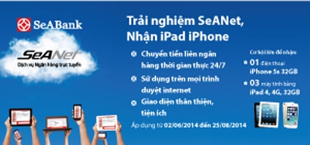 Ngân hàng trực tuyến: Xu hướng tất yếu - 2 SeABank - Một trong những ngân hàng đi đầu về đầu
tư phần mềm quản trị lõi ngân hàng T24 Temenos.