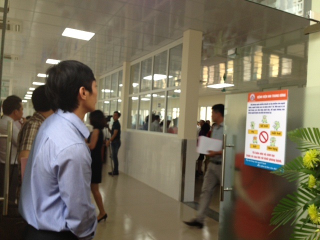 Một góc Khu Hồi sức cấp cứu và Hồi sức ngoại Bệnh viện Nhi Trung ương.