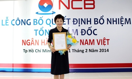 Bà Trần Hải Anh - CEO mới của Ngân hàng Quốc Dân.