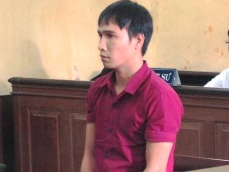 Bị cáo Chung tại tòa phúc thẩm