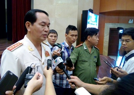 Quang cảnh hội thảo khoa học về vai trò của lực lượng công an nhân dân