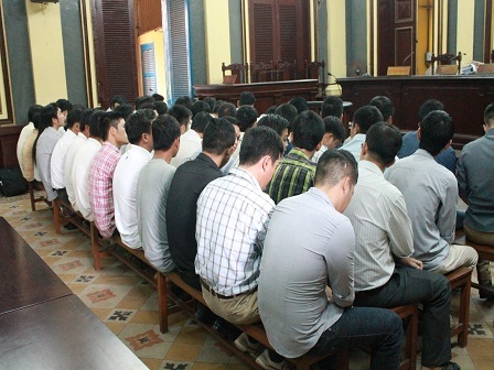 Đến 9h sáng nay, Chủ tọa đã tiến hành khai mạc phiên tòa xét xử các bị cáo trong đường dây M88