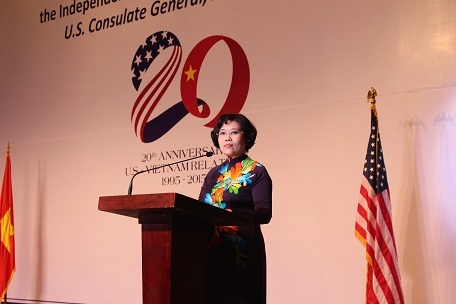 Bà Nguyễn Thị Hồng đánh giá cao mối quan hệ tốt đẹp giữa hai quốc gia