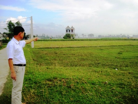 Nhà bia ghi nhớ công lao của nhà cách mạng Lê Hữu Lập tại xã Xuân Lộc.