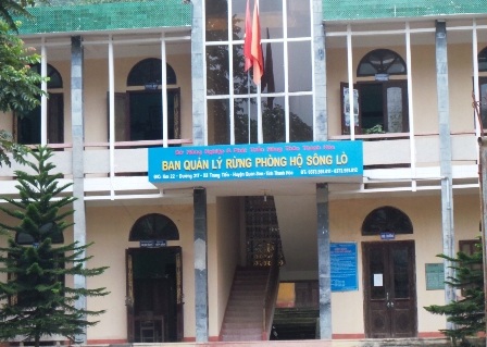 Ban quản lý rừng phòng hộ Sông Lò.