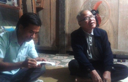 Thực hư về chiếc ngà voi mất tích bí ẩn? - 2 Ông Hà Văn Cư - Nguyên PGĐ Ban quản lý rừng phòng hộ Sông Lò trao đổi với PV Dân trí.