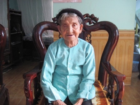 Cụ La Thị Duệ nhớ, kể về người chú mình với đầy lòng tự hào.