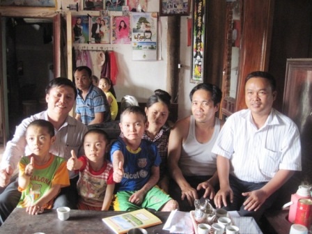 Niềm vui của cháu Kỳ cùng các bạn nhỏ và các nhà hảo tâm