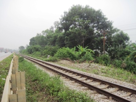 Hiện trường nơi phát hiện thi thể nạn nhân.