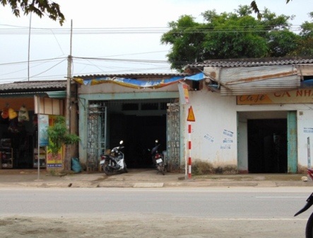 Khu vực nơi xảy ra vụ việc.