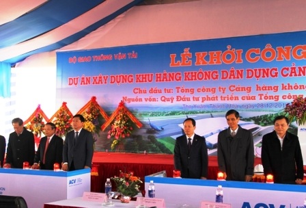 Khởi công dự án xây dựng Cảng hàng không Thọ Xuân.