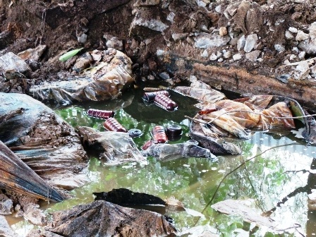 Ô nhiễm môi trường nghiêm trọng từ hành vi chôn lấp chất thải nguy hại tại Cty Thanh Thái.