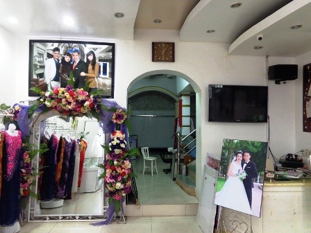 Nhà riêng của gia đình tân Hoa hậu Việt Nam.