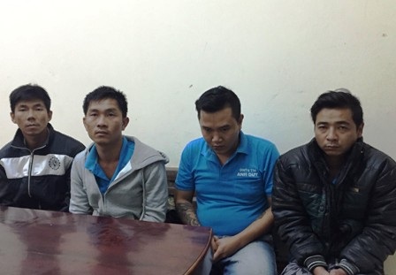 Nhóm đối tượng gây án rồi bỏ chạy.