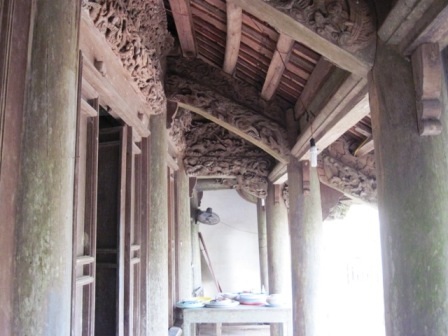 Ngôi đền hàng trăm năm tuổi.