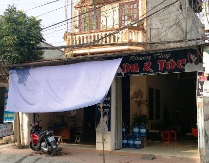  Vợ chồng chị Thúy vốn ở nhờ nhà ông bà ngoại.