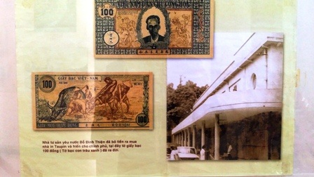 Đồng tiền “tờ bạc trâu xanh ra đời tại nhà máy in tiền đồn điền Chi Nê.