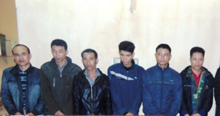 Liên tiếp triệt phá các ổ nhóm cờ bạc, lô đề - 2 Ổ nhóm đánh bạc tại huyện Thiệu Hóa bị bắt giữ.