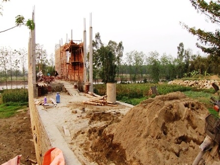 Một trong 4 hộ dân được thành phố Thanh Hóa bán đất trong hành lang thoát lũ.