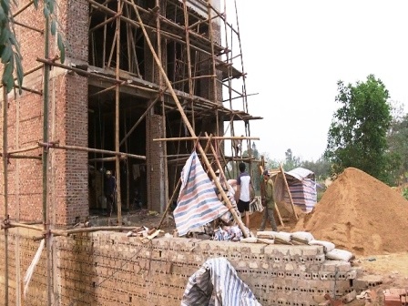 Một trong 4 hộ dân được thành phố Thanh Hóa bán đất trong hành lang thoát lũ.