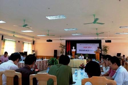 Du lịch Sầm Sơn với "9 có, 9 không" - 2 Buổi họp báo tuyên truyền du lịch Sầm Sơn 2015.