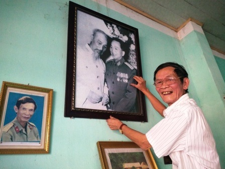  Bác Hồ và Đại tướng Võ Nguyên Giáp là hai thần tượng lớn của cựu binh Đỗ Chi.