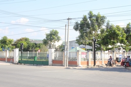 Phần đất của gia đình ông Thiêm giờ là nhà máy ở Khu công nghiệp Giao Long