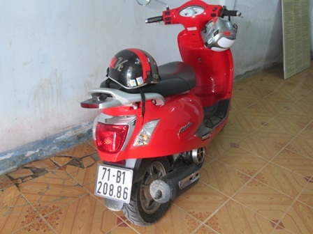 Bắt đối tượng trộm xe em gái đem đi cầm - 2 Chiếc xe mà đối tượng Phụng trộm của em gái