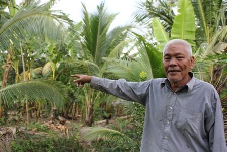 Khu đất ông Nghiệp cho lãnh đạo xã mượn rồi bị bán cho người khác