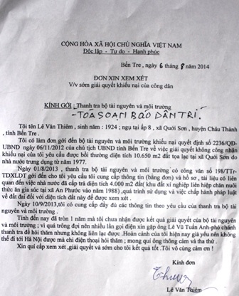 Ông Thiêm gửi đơn xin cứu xét vì mòn mỏi chờ giải quyết