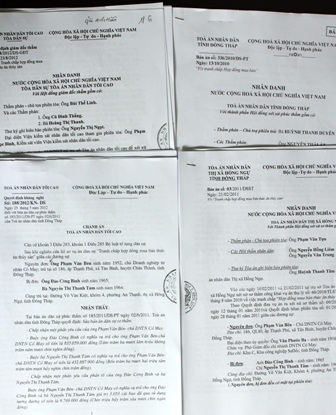 Vụ án đã nhiều lần đưa ra xét xử vẫn chưa giải quyết xong.