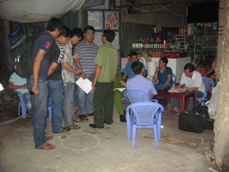 Hiện trường vụ án mạng