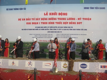 Quang cảnh lễ khởi động dự án