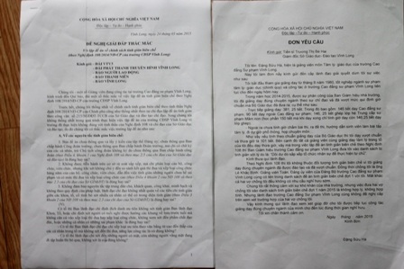 Nhiều giảng viên bức xúc gửi đơn khiếu nại khắp nơi.