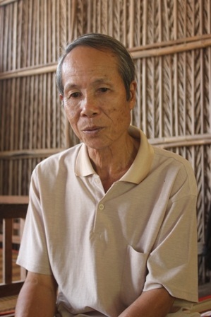 Ông Nguyễn Văn Rừng, từng tham gia tải đạn khi tàu không số vào đất liền