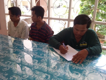 Các đối tượng tham gia đá gà bị bắt giữ