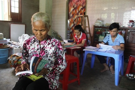 Bà Hoa là tấm gương để những đứa con phấn đấu noi theo