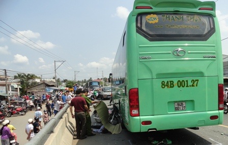 Hiện trường vụ tai nạn