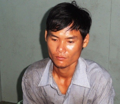 Đối tượng Kha Ly tại cơ quan công an