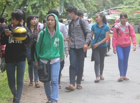 Thí sinh than đề thi môn lịch sử khó