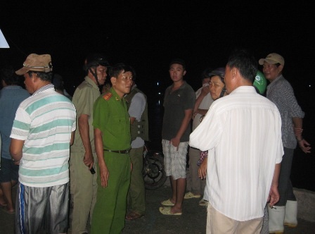 Hiện trường vụ việc