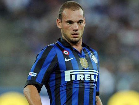 Sneijder tái phát chấn thương bắp đùi phải - 1