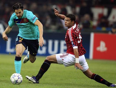 Niềm vui riêng của Milan từ trận thua Barcelona - 2 Niềm vui riêng của Milan từ trận thua Barcelona - 2