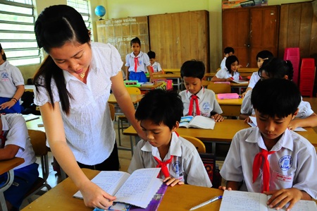 “Người lớn” bất hòa để khổ con trẻ! - 2 Thầy và trò trường Lê Lợi phải học nhờ ở trường Kim Đồng gần 2 năm nay